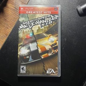 PSP Games Need for Speed Greatest Hits